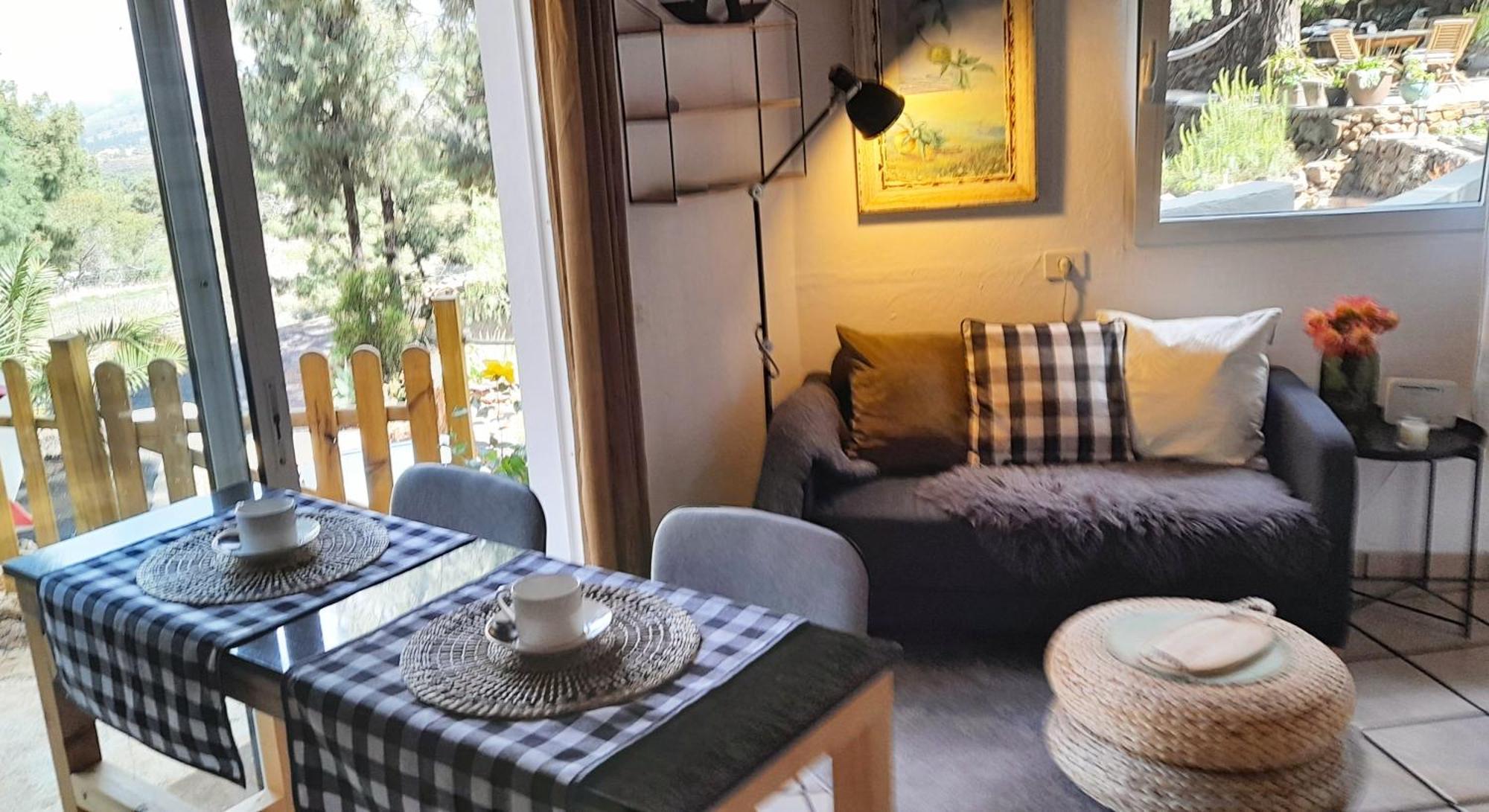 Casa Aguar: Acogedora Casa De Invitados En El Bosque Barrial Exteriör bild